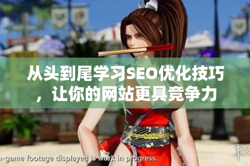 从头到尾学习SEO优化技巧，让你的网站更具竞争力