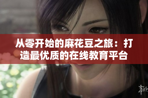 从零开始的麻花豆之旅：打造最优质的在线教育平台