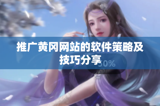 推广黄冈网站的软件策略及技巧分享
