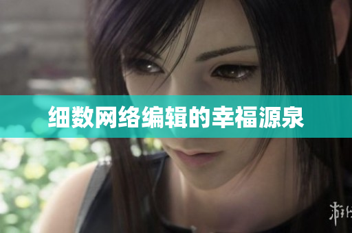 细数网络编辑的幸福源泉