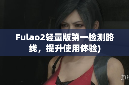 Fulao2轻量版第一检测路线，提升使用体验)