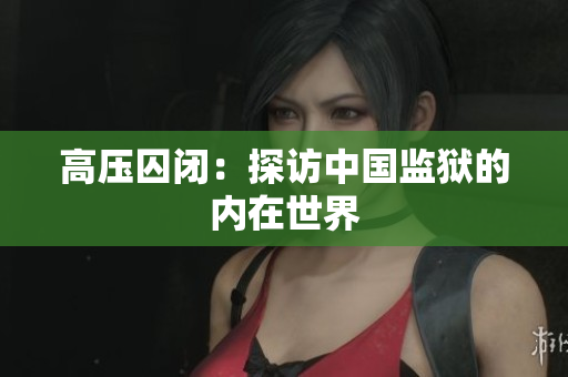 高压囚闭：探访中国监狱的内在世界