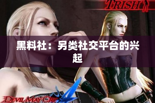 黑料社：另类社交平台的兴起