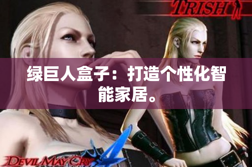 绿巨人盒子：打造个性化智能家居。