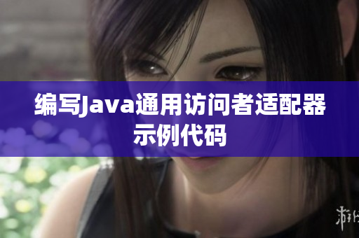 编写Java通用访问者适配器示例代码