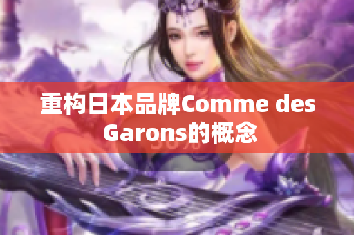 重构日本品牌Comme des Garons的概念