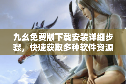 九幺免费版下载安装详细步骤，快速获取多种软件资源