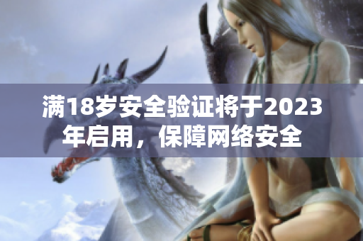 满18岁安全验证将于2023年启用，保障网络安全
