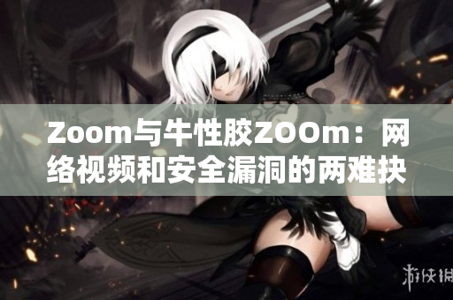 Zoom与牛性胶ZOOm：网络视频和安全漏洞的两难抉择