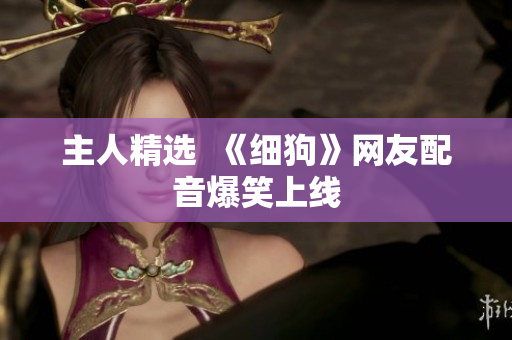 主人精选  《细狗》网友配音爆笑上线