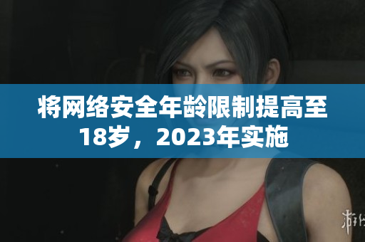 将网络安全年龄限制提高至18岁，2023年实施
