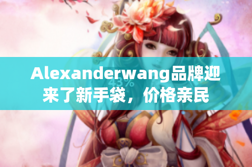 Alexanderwang品牌迎来了新手袋，价格亲民