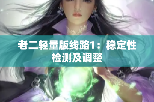 老二轻量版线路1：稳定性检测及调整