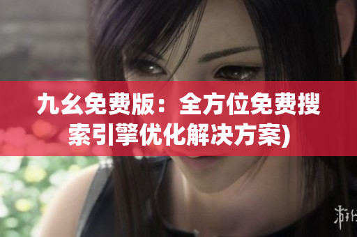 九幺免费版：全方位免费搜索引擎优化解决方案)