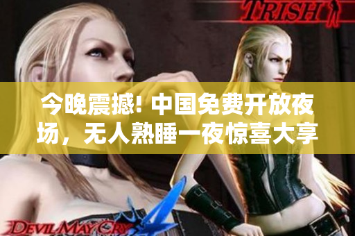 今晚震撼! 中国免费开放夜场，无人熟睡一夜惊喜大享受。
