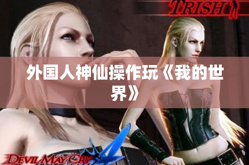 外国人神仙操作玩《我的世界》