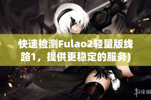 快速检测Fulao2轻量版线路1，提供更稳定的服务)
