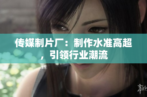 传媒制片厂：制作水准高超，引领行业潮流