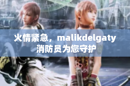 火情紧急，malikdelgaty 消防员为您守护