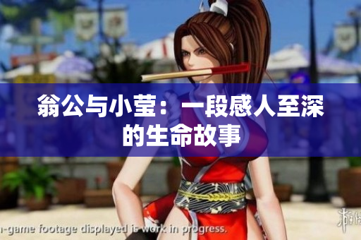 翁公与小莹：一段感人至深的生命故事