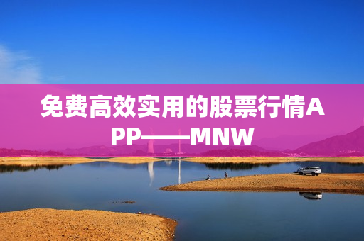 免费高效实用的股票行情APP——MNW