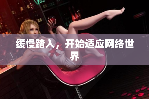 缓慢踏入，开始适应网络世界