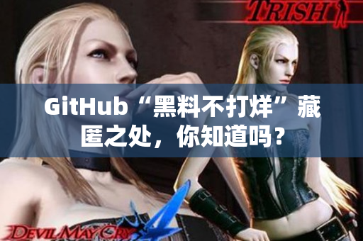 GitHub“黑料不打烊”藏匿之处，你知道吗？
