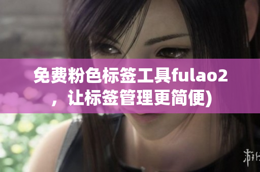 免费粉色标签工具fulao2，让标签管理更简便)