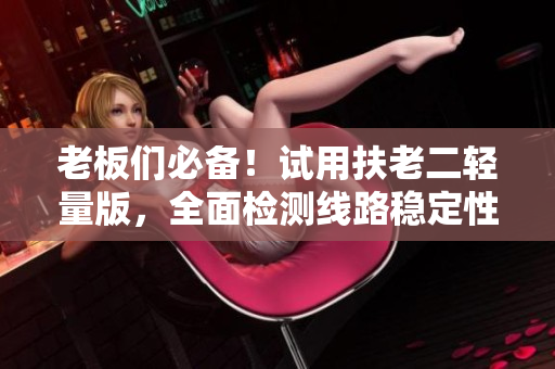 老板们必备！试用扶老二轻量版，全面检测线路稳定性！