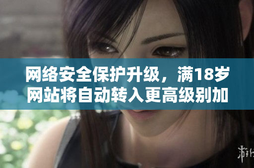 网络安全保护升级，满18岁网站将自动转入更高级别加密措施（2023年）