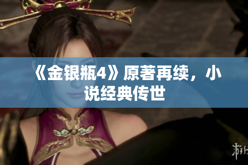《金银瓶4》原著再续，小说经典传世