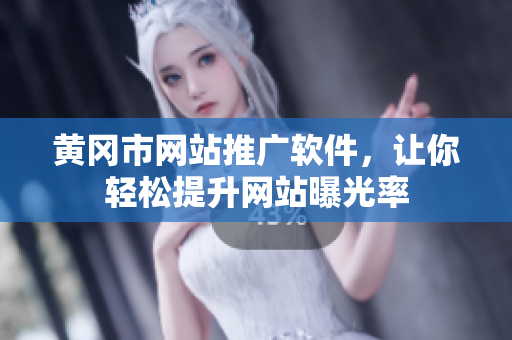 黄冈市网站推广软件，让你轻松提升网站曝光率