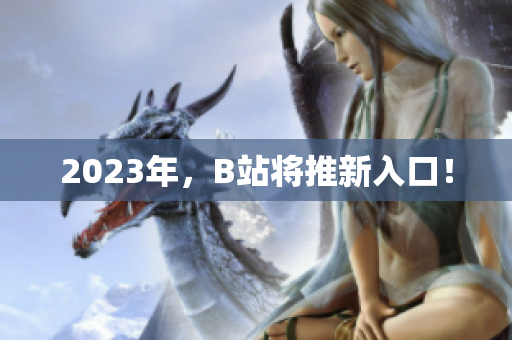2023年，B站将推新入口！