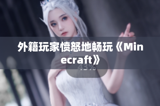 外籍玩家愤怒地畅玩《Minecraft》