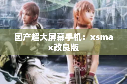 国产超大屏幕手机：xsmax改良版