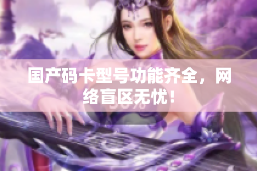 国产码卡型号功能齐全，网络盲区无忧！