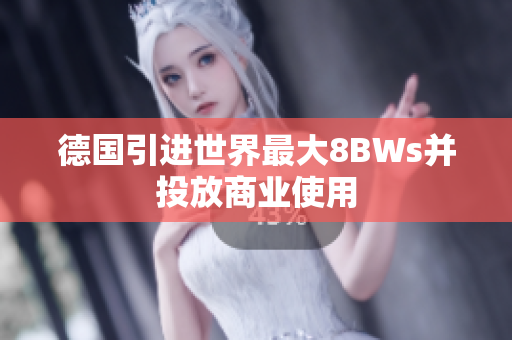德国引进世界最大8BWs并投放商业使用