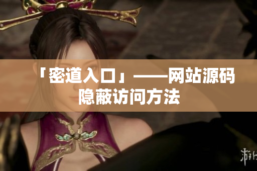 「密道入口」——网站源码隐蔽访问方法