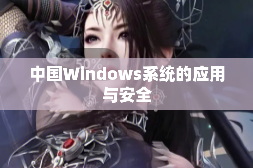 中国Windows系统的应用与安全
