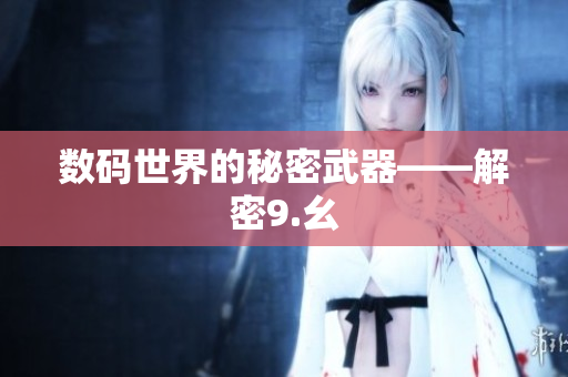 数码世界的秘密武器——解密9.幺