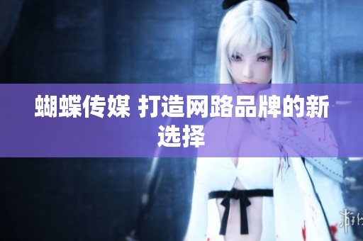 蝴蝶传媒 打造网路品牌的新选择