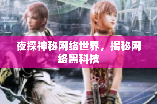 夜探神秘网络世界，揭秘网络黑科技