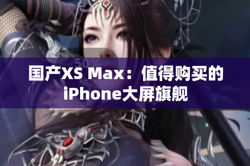 国产XS Max：值得购买的iPhone大屏旗舰