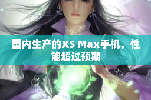 国内生产的XS Max手机，性能超过预期