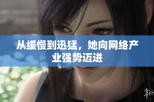 从缓慢到迅猛，她向网络产业强势迈进