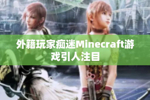 外籍玩家痴迷Minecraft游戏引人注目