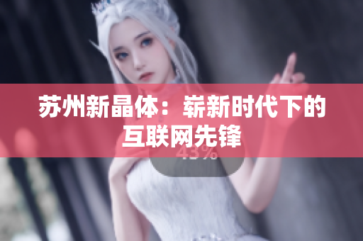 苏州新晶体：崭新时代下的互联网先锋