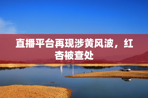 直播平台再现涉黄风波，红杏被查处
