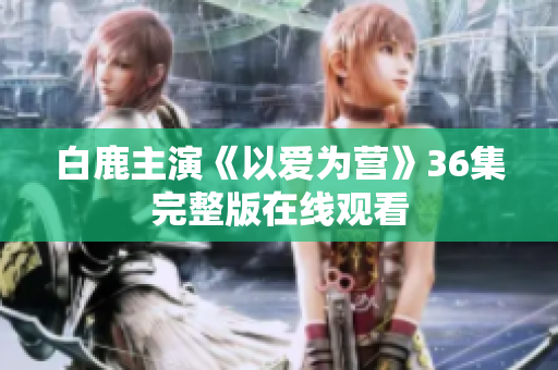 白鹿主演《以爱为营》36集完整版在线观看