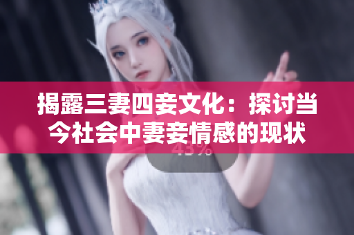揭露三妻四妾文化：探讨当今社会中妻妾情感的现状